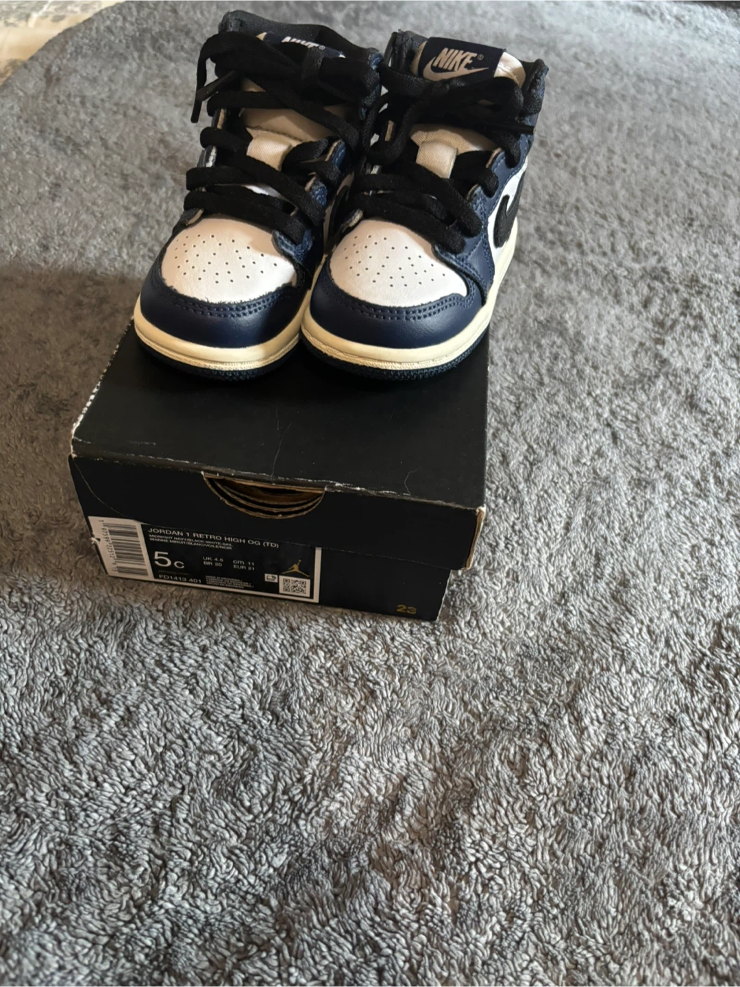 Nike Jordan 1 Retro High OG (TD) Size 5C