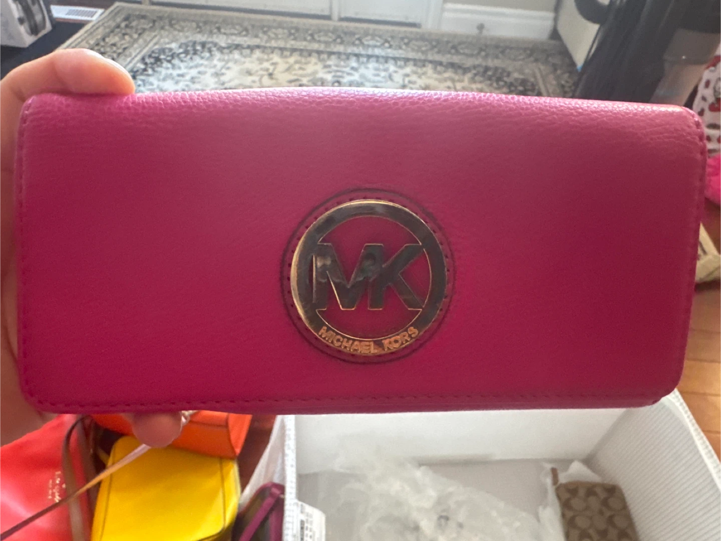 Michael Kors Pink Wallet