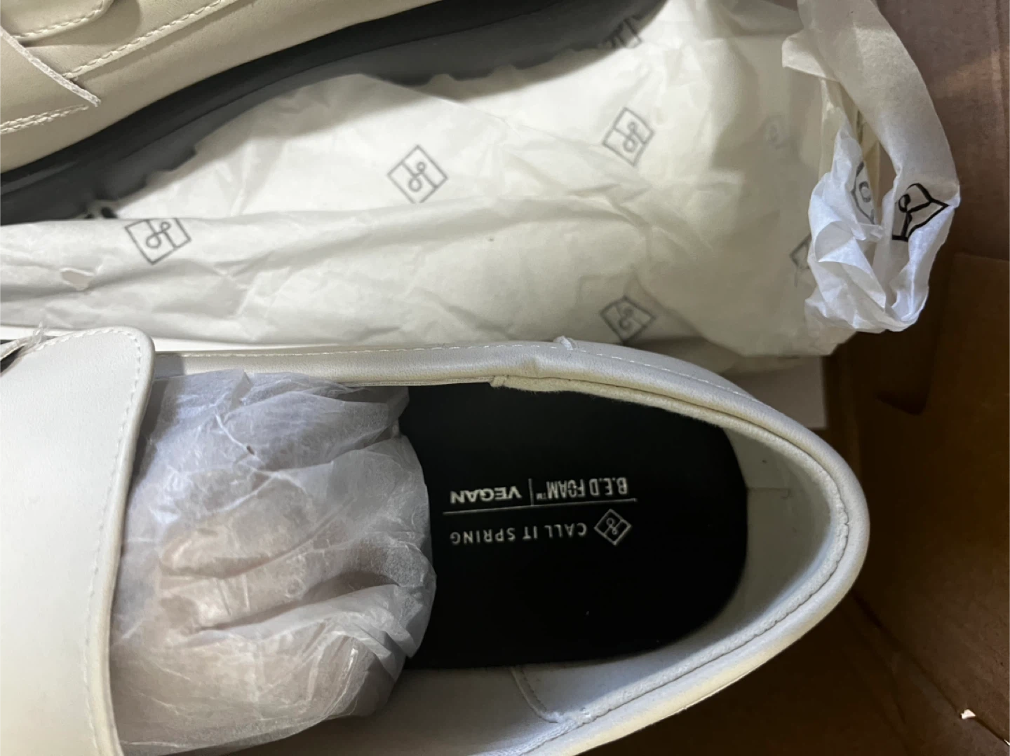 Call It Spring Vegan Loafers - Size 8 - photo 3