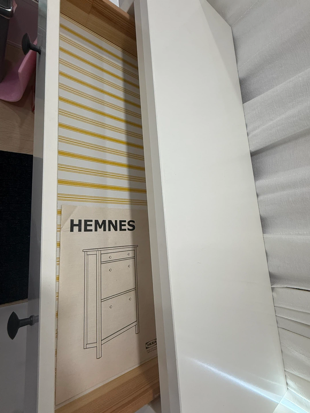IKEA Hemnes White Shoe Cabinet - photo 2