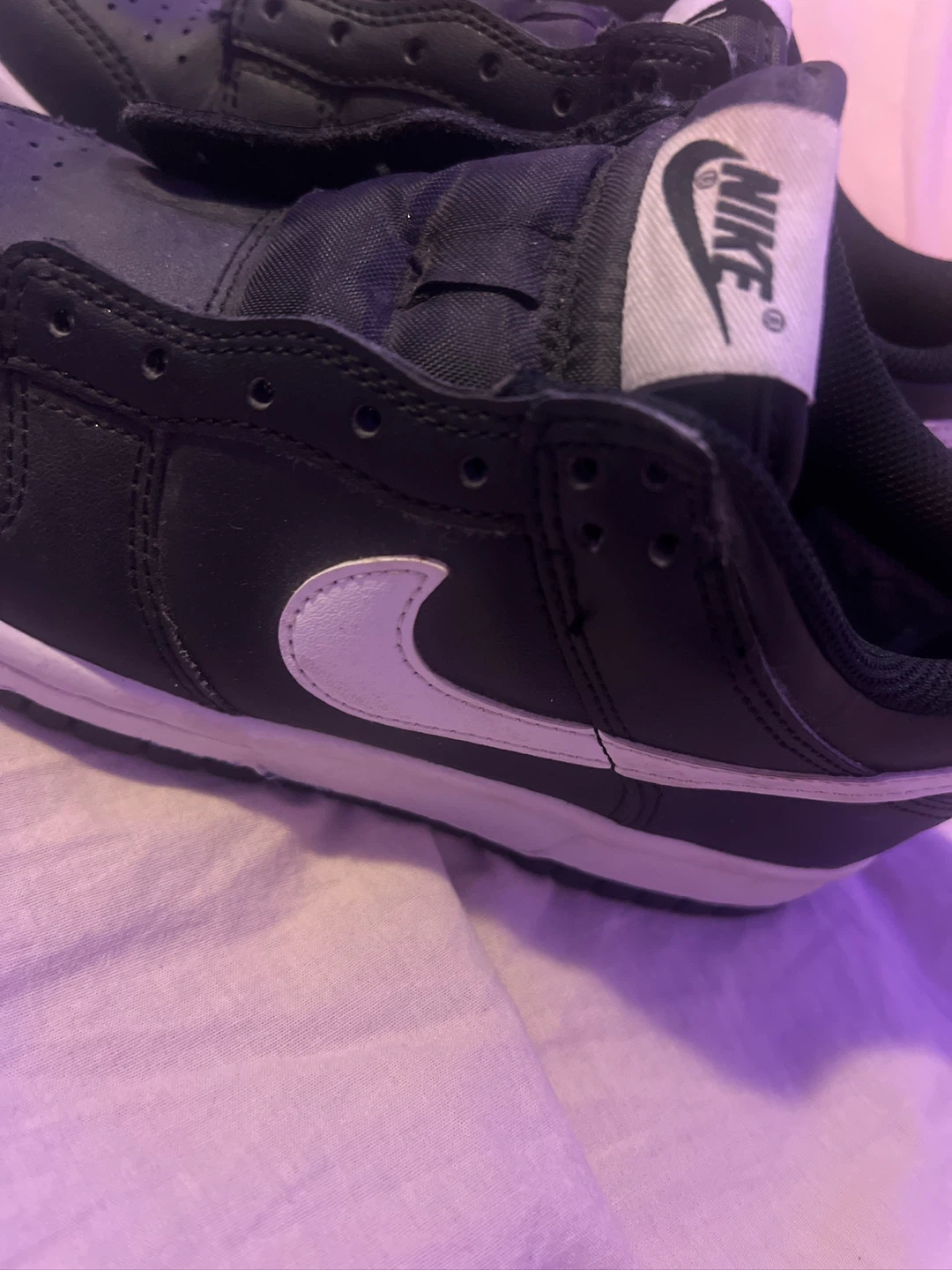 Nike Dunk Low Black/White - photo 2
