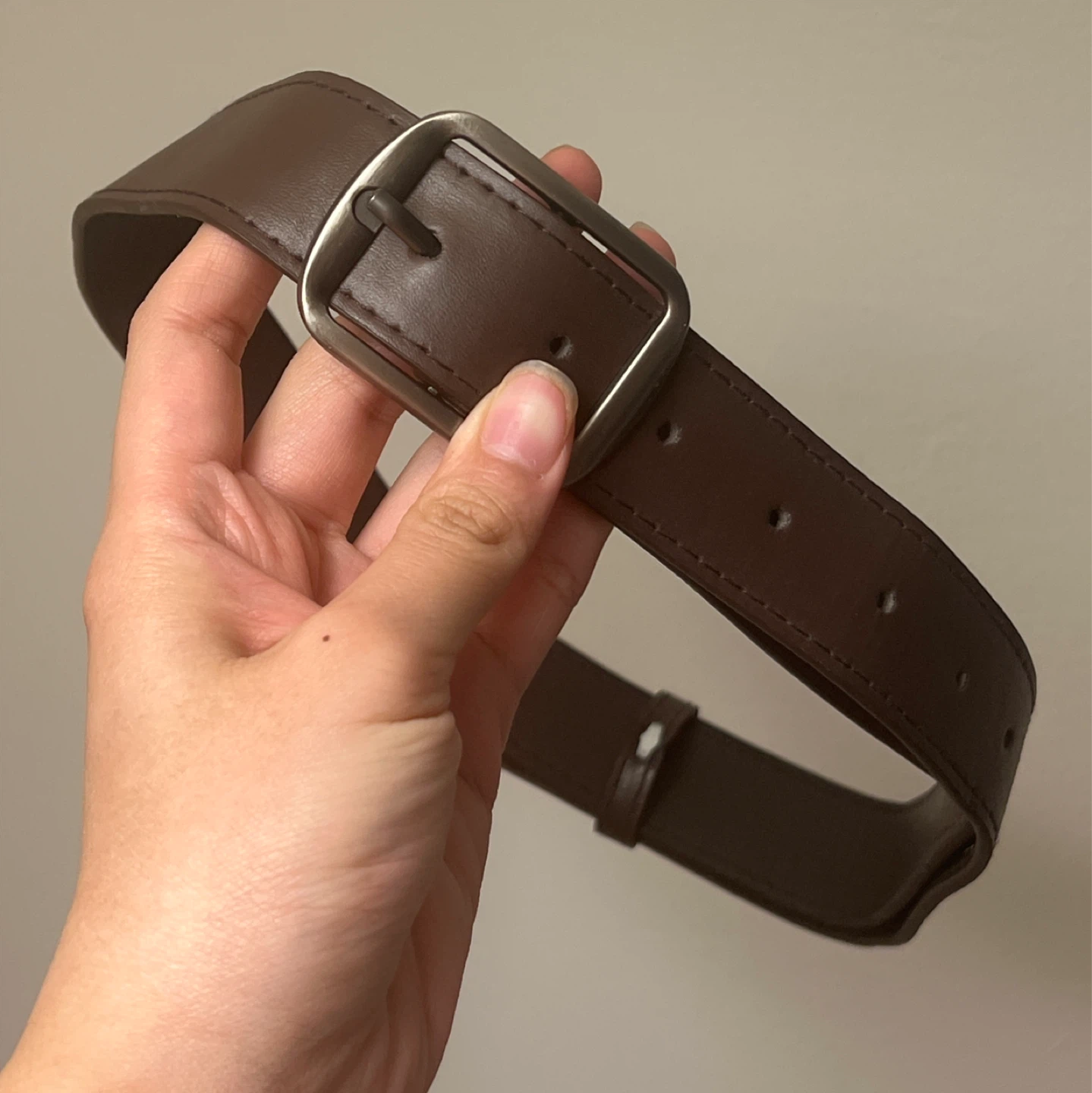 Women’s Brown Leather Belt - photo 2