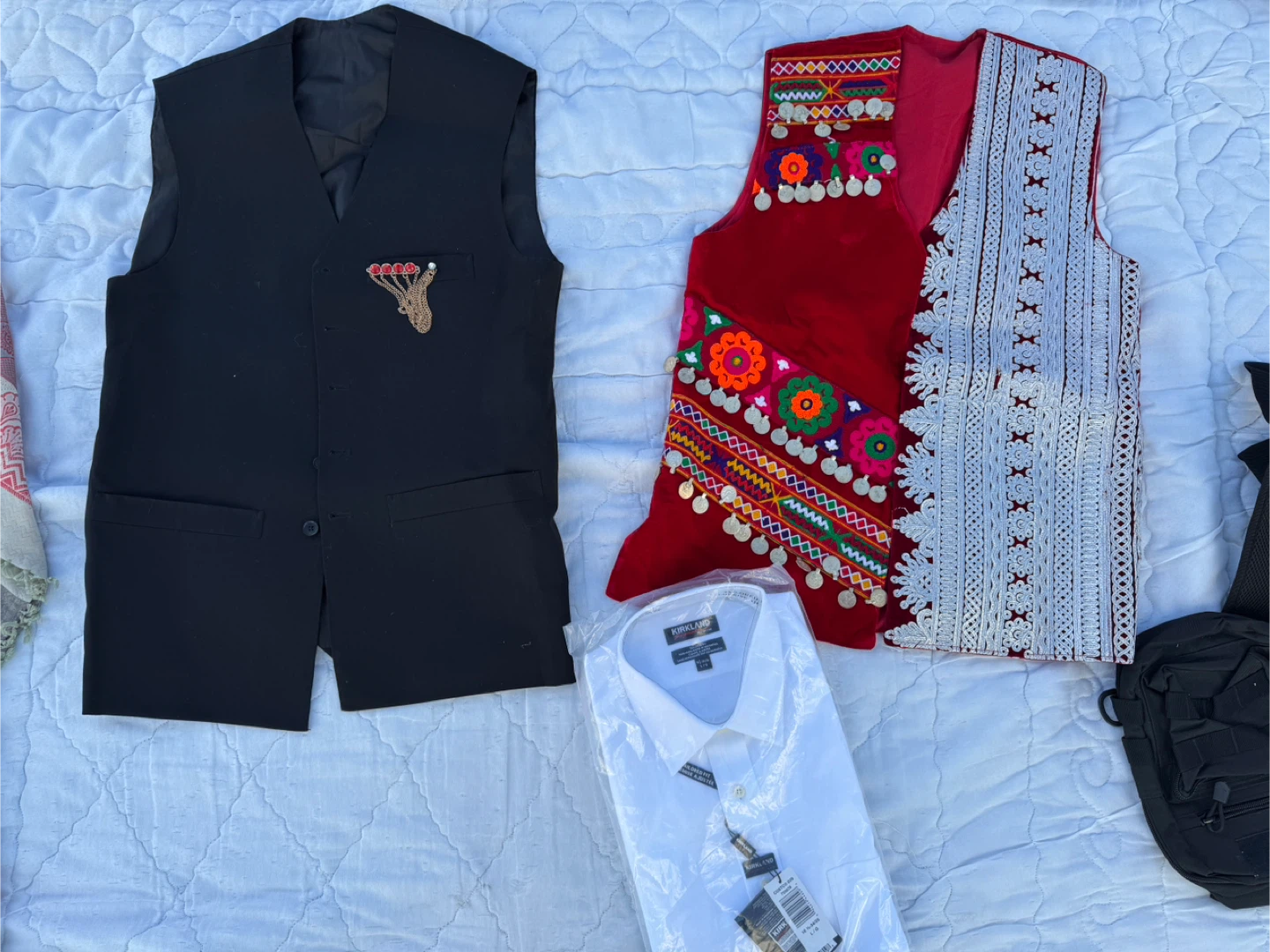 Clothing Bundle: Vests and Shirt