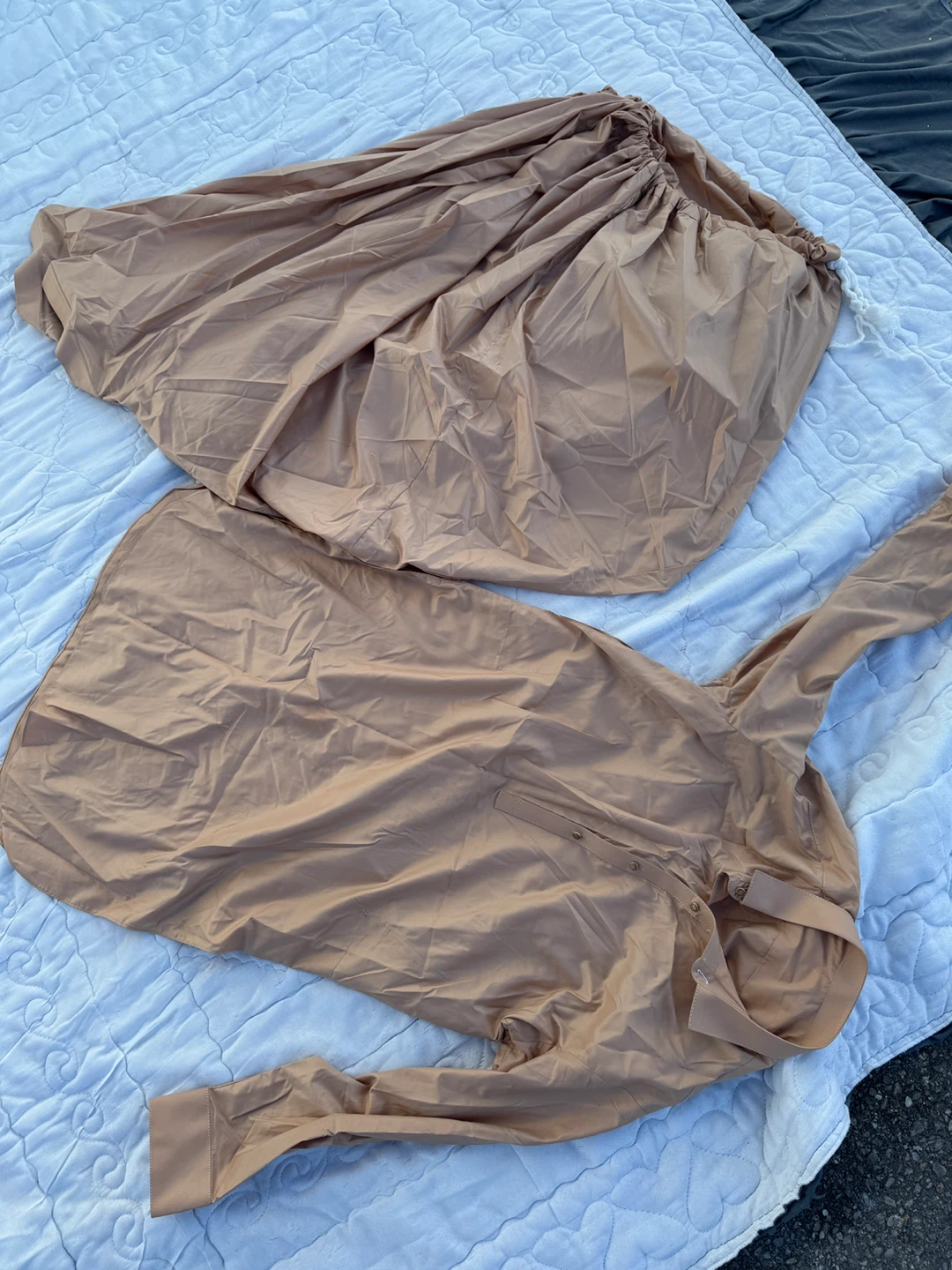 Beige Dress & Matching Bag - photo 2