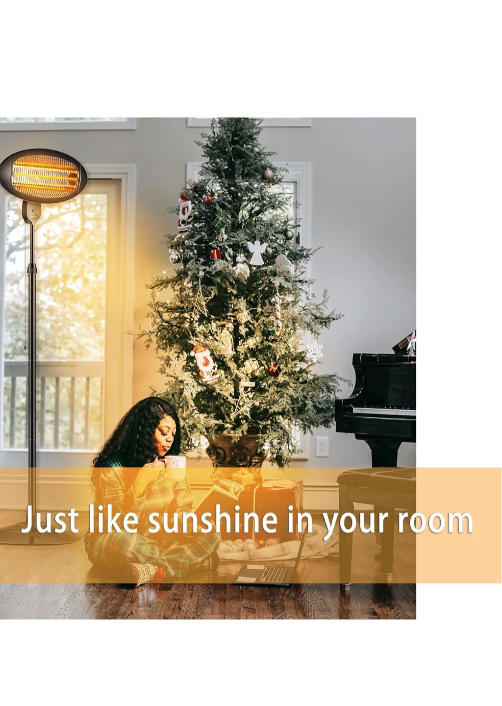 Standing Patio Heater - Like Sunshine!