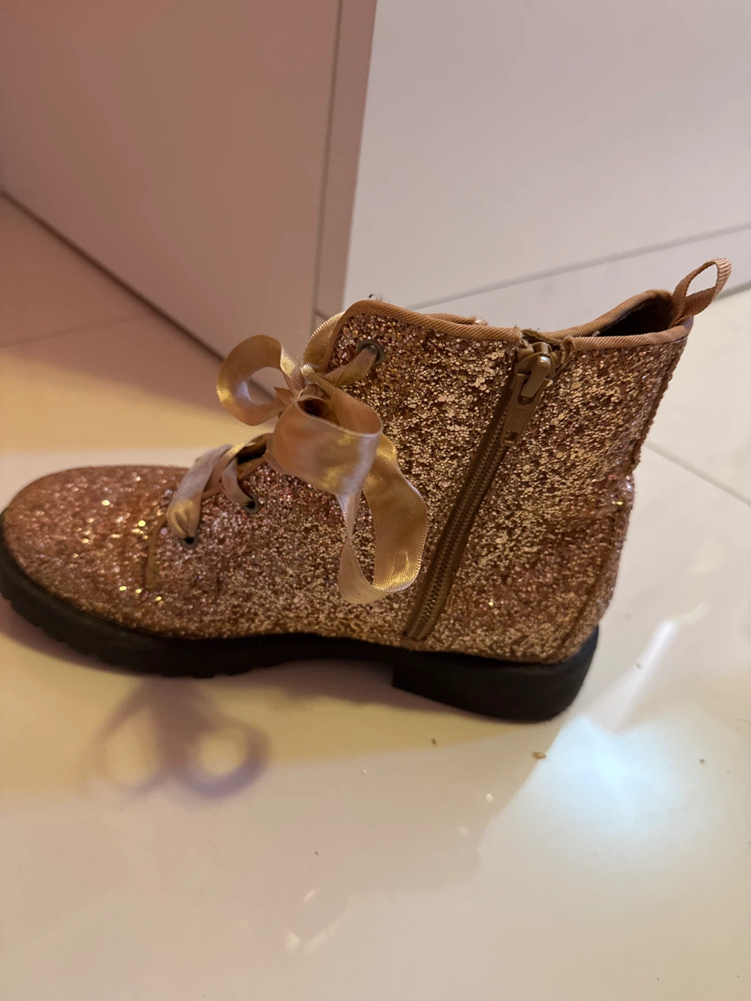 Girls' Glitter Boots - Size 8 - photo 2