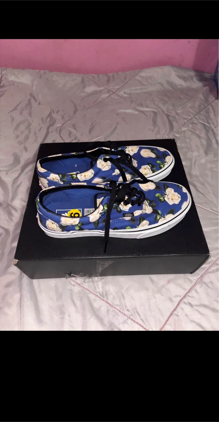 Vans Women's Era Romantic Floral Blue US 9 - photo 2