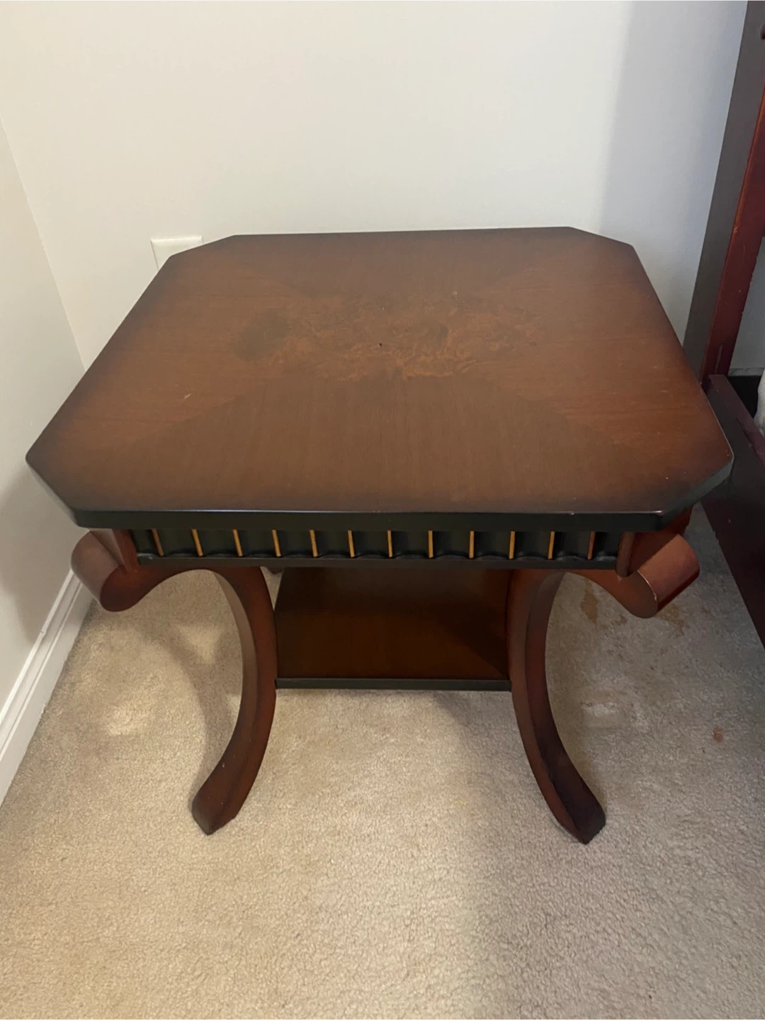 Wooden End Table