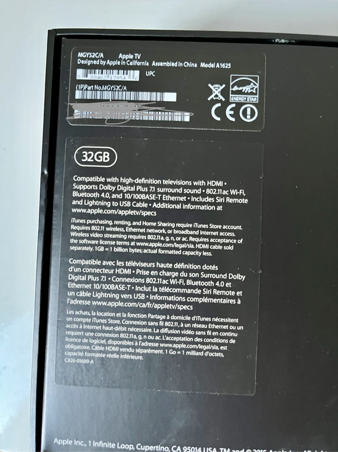 Apple TV 32GB with ethernet (4th gen) - photo 5