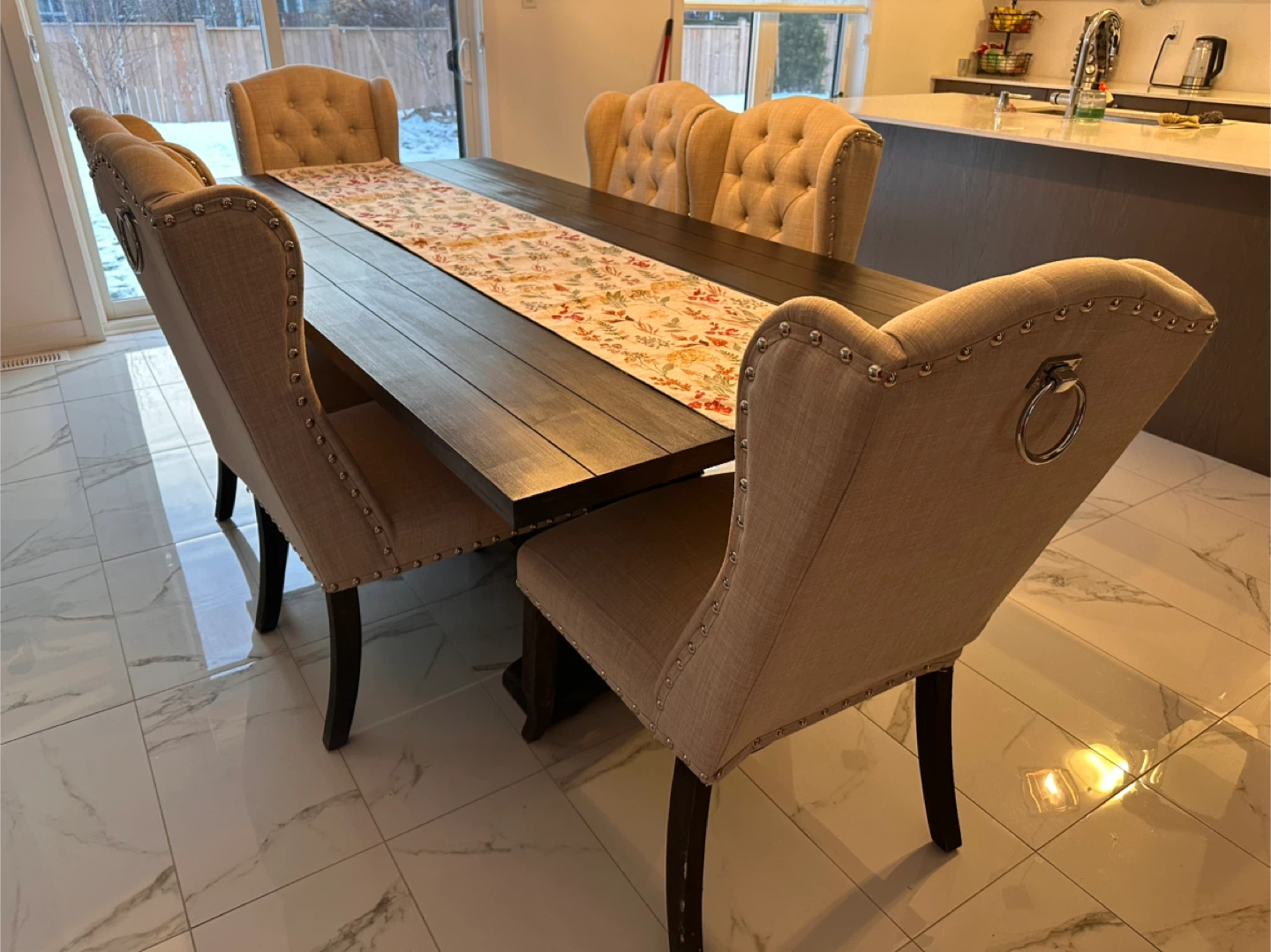 Dining Table with 6 Chairs - photo 5