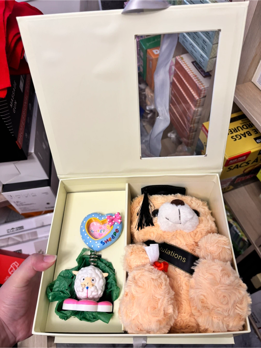 Graduation Bear Gift Set - New in Box
