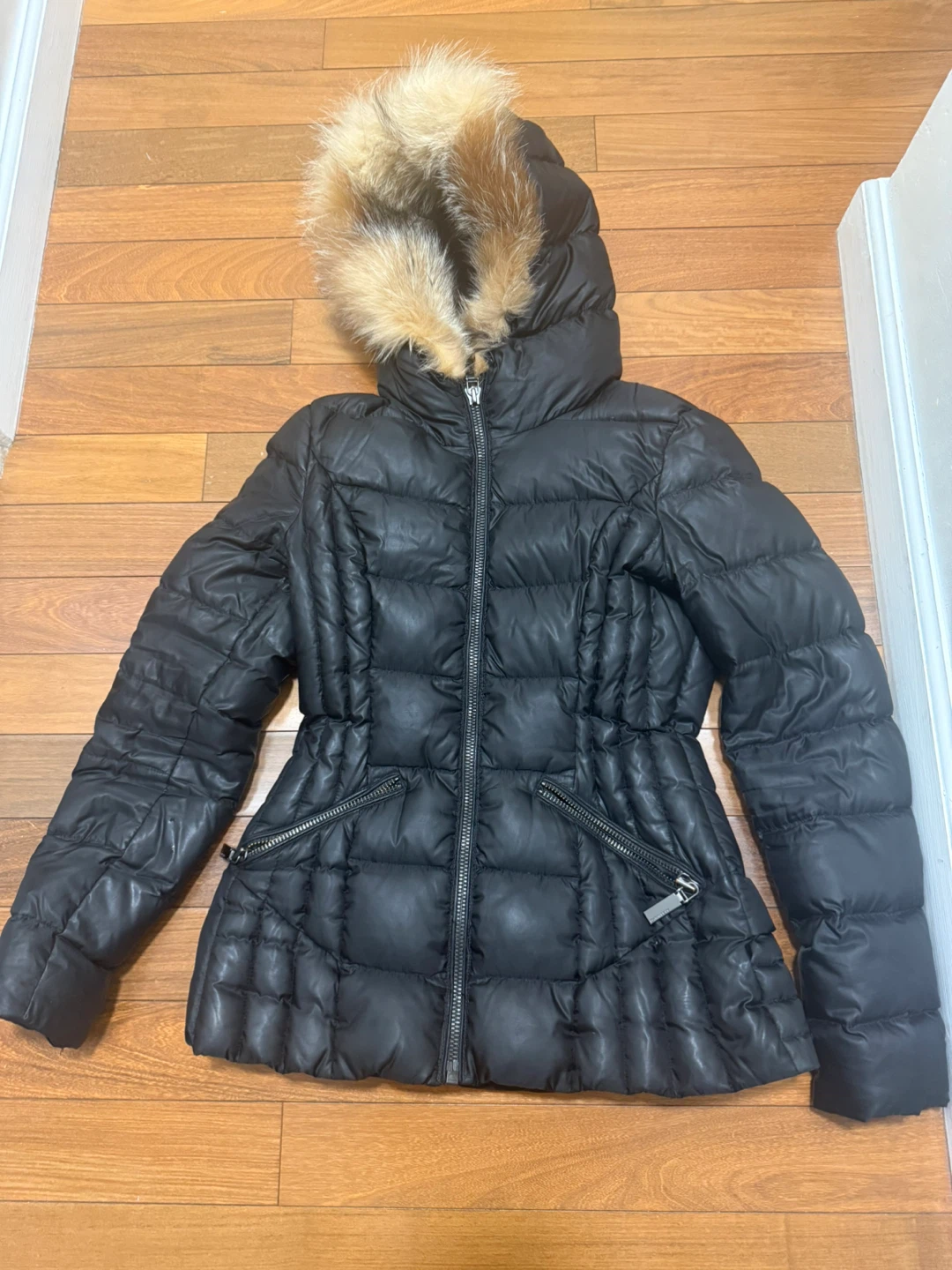 Dawn Levy Black Puffer Jacket - Size XS