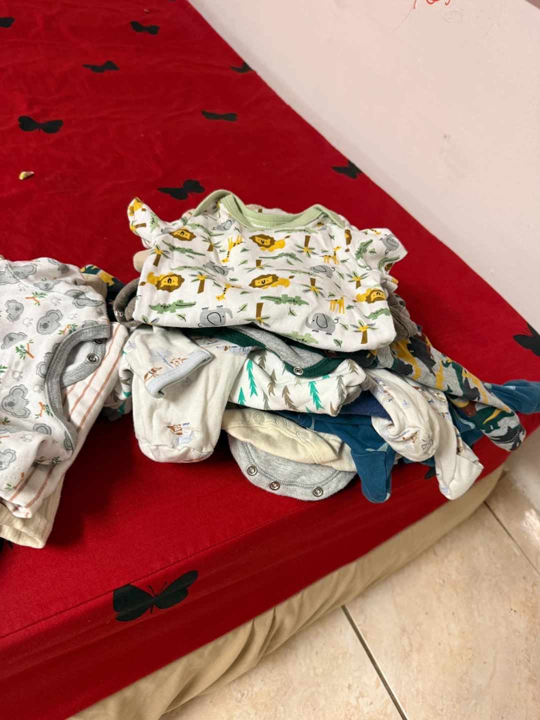 Baby Onesies - Mixed Sizes & Patterns - photo 2