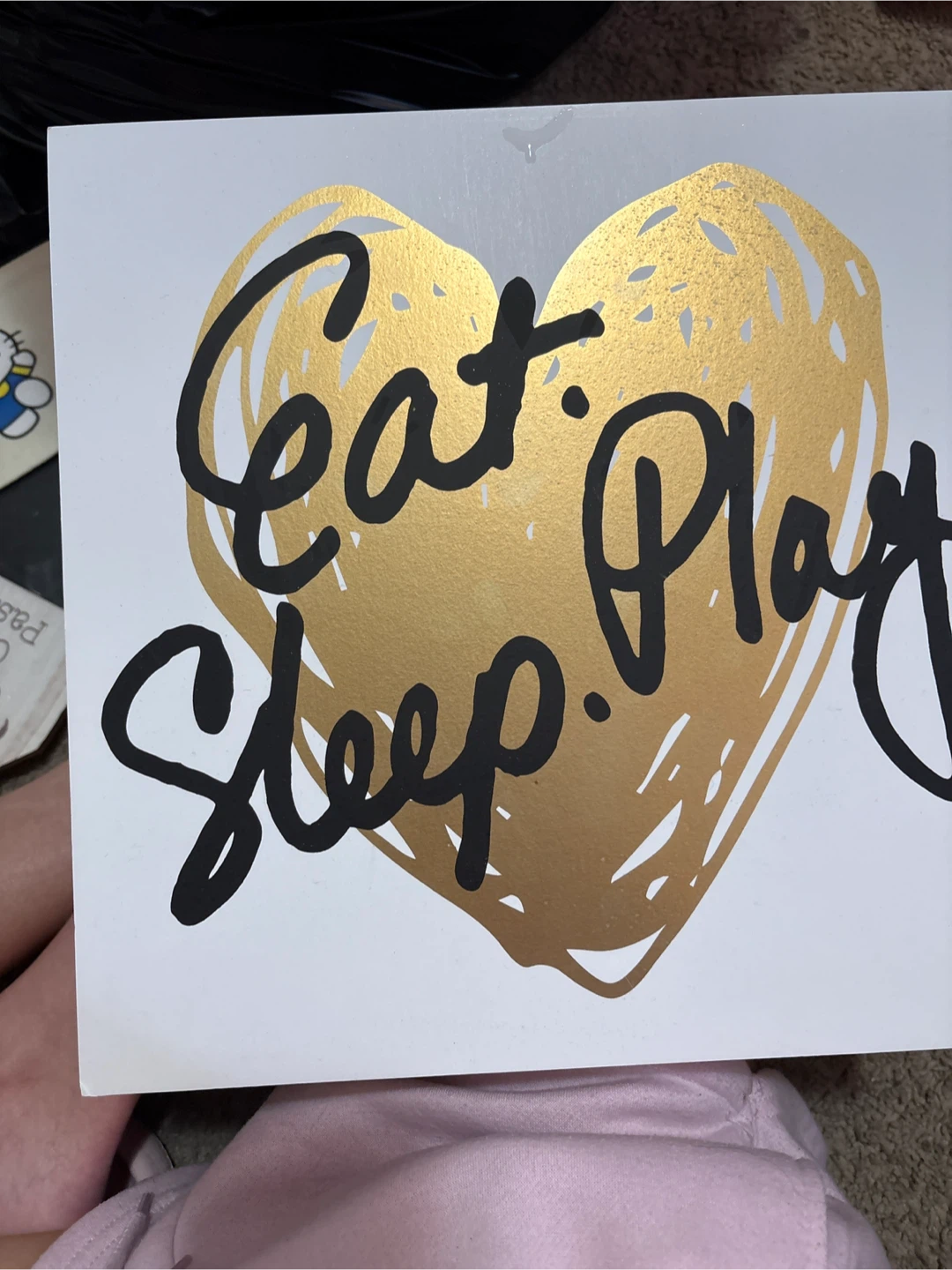 Eat, Play, Sleep Wall Decor