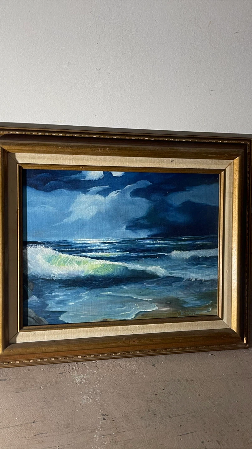 Painting of the waves