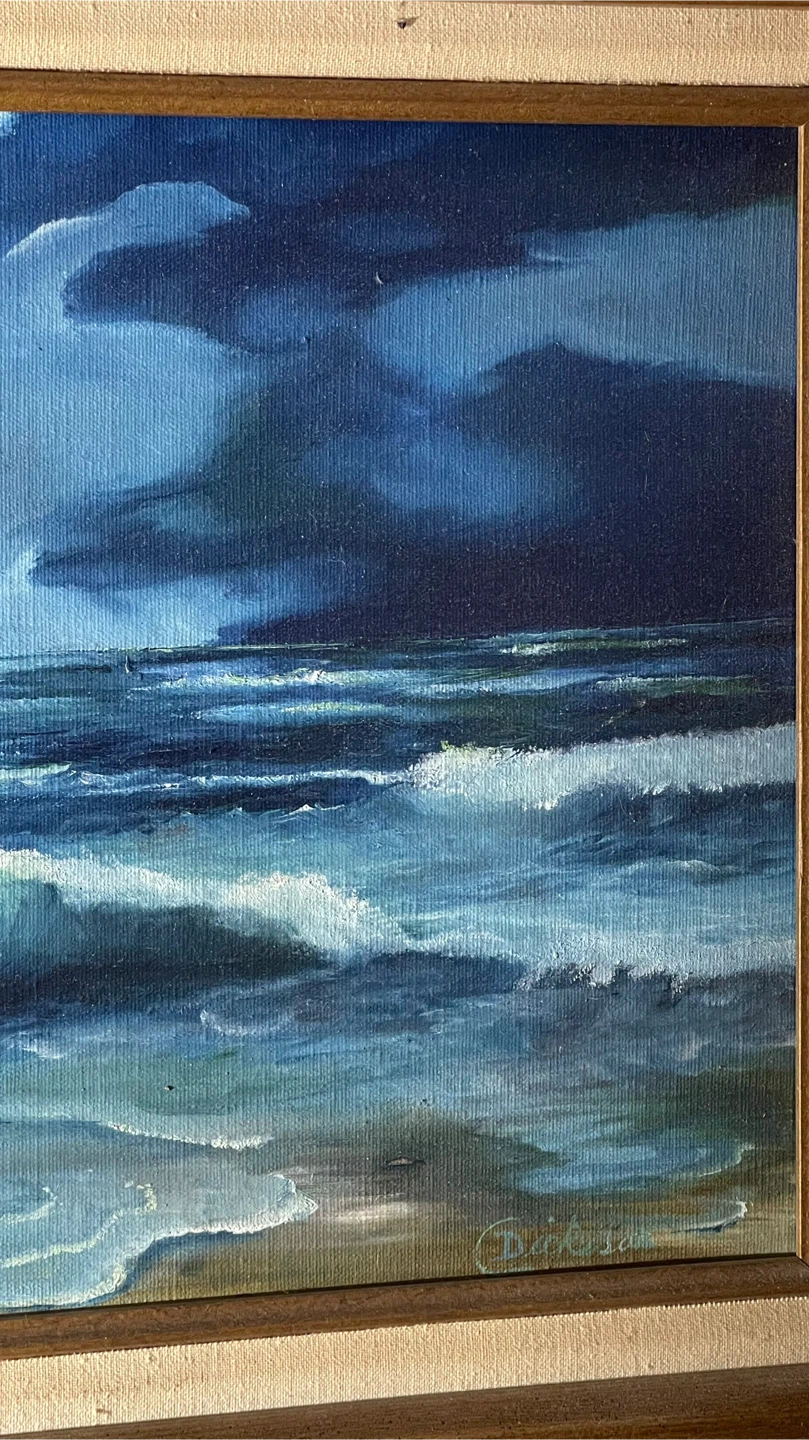 Painting of the waves - photo 2