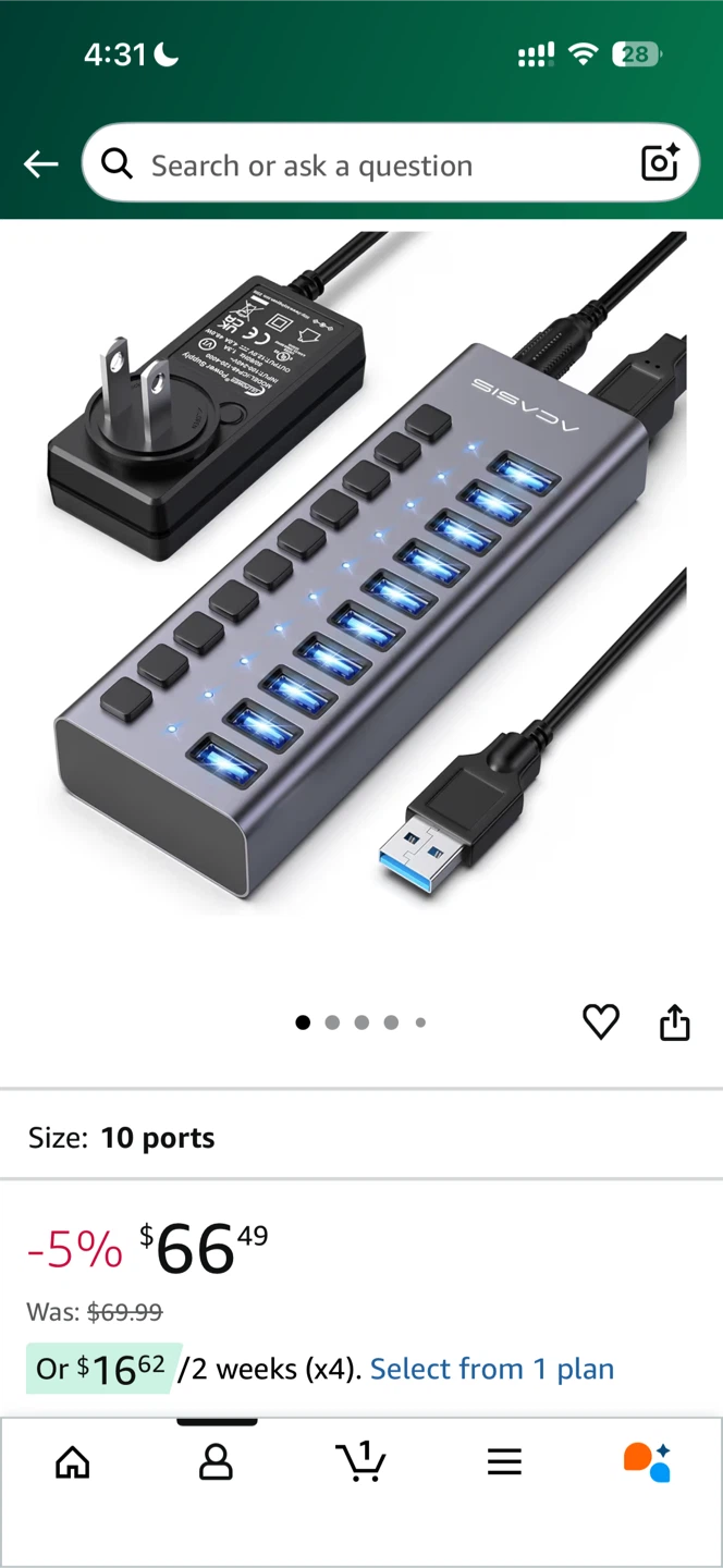 10-Port USB 3.0 Hub - photo 4