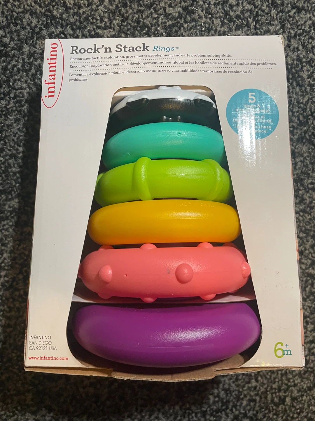 Brand new Infantino Rock'n Stack Rings - photo 2