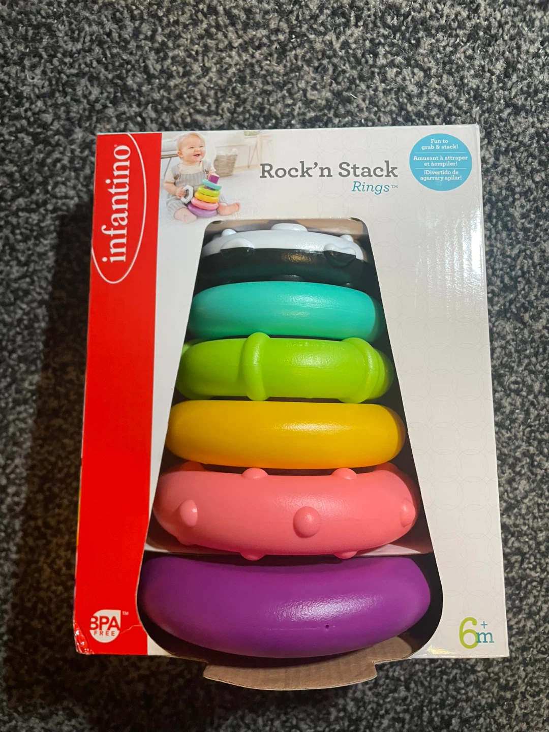 Brand new Infantino Rock'n Stack Rings
