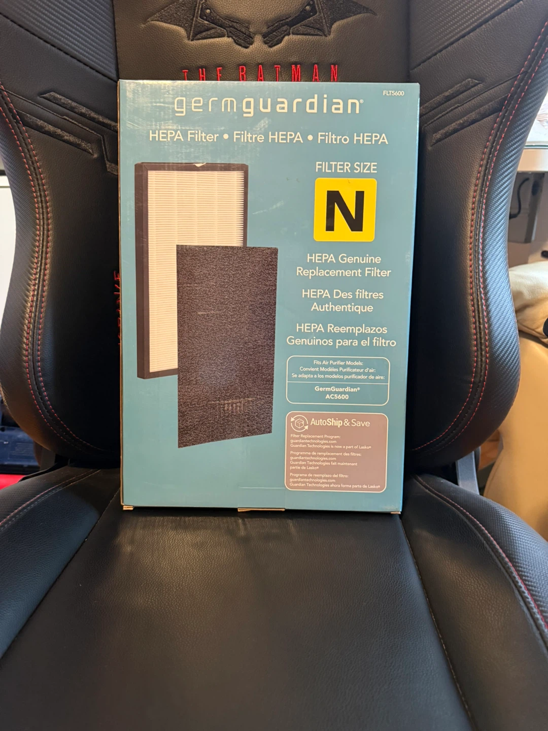 GermGuardian FLT5600 HEPA Genuine Replacement Filter N, 2-piece - photo 3