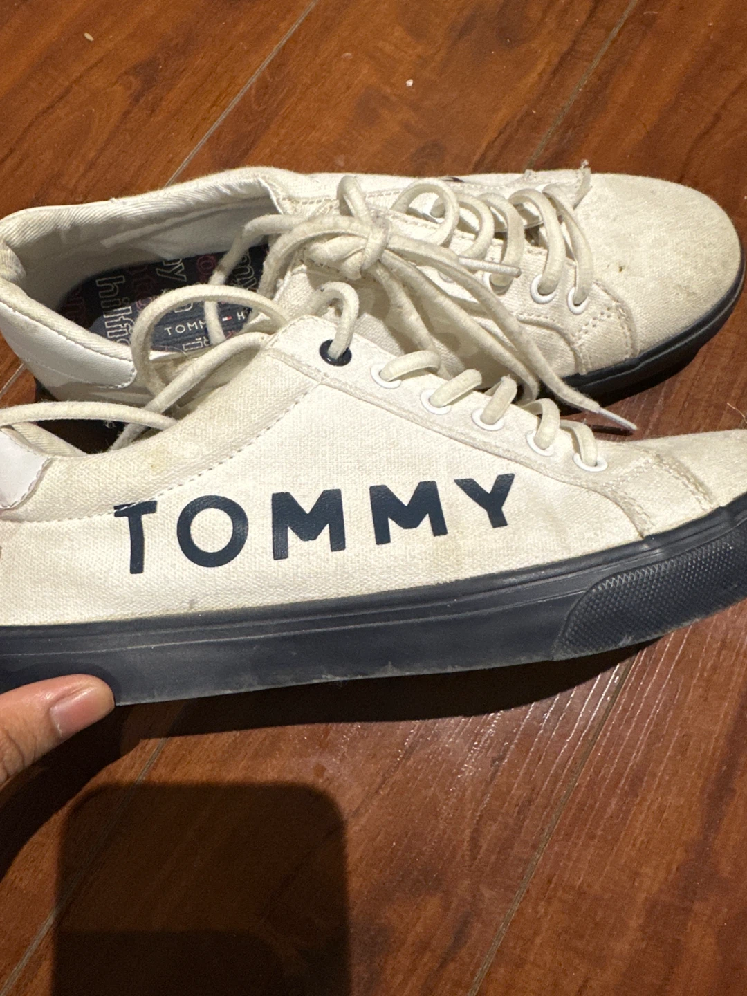 Tommy Hilfiger White Sneakers