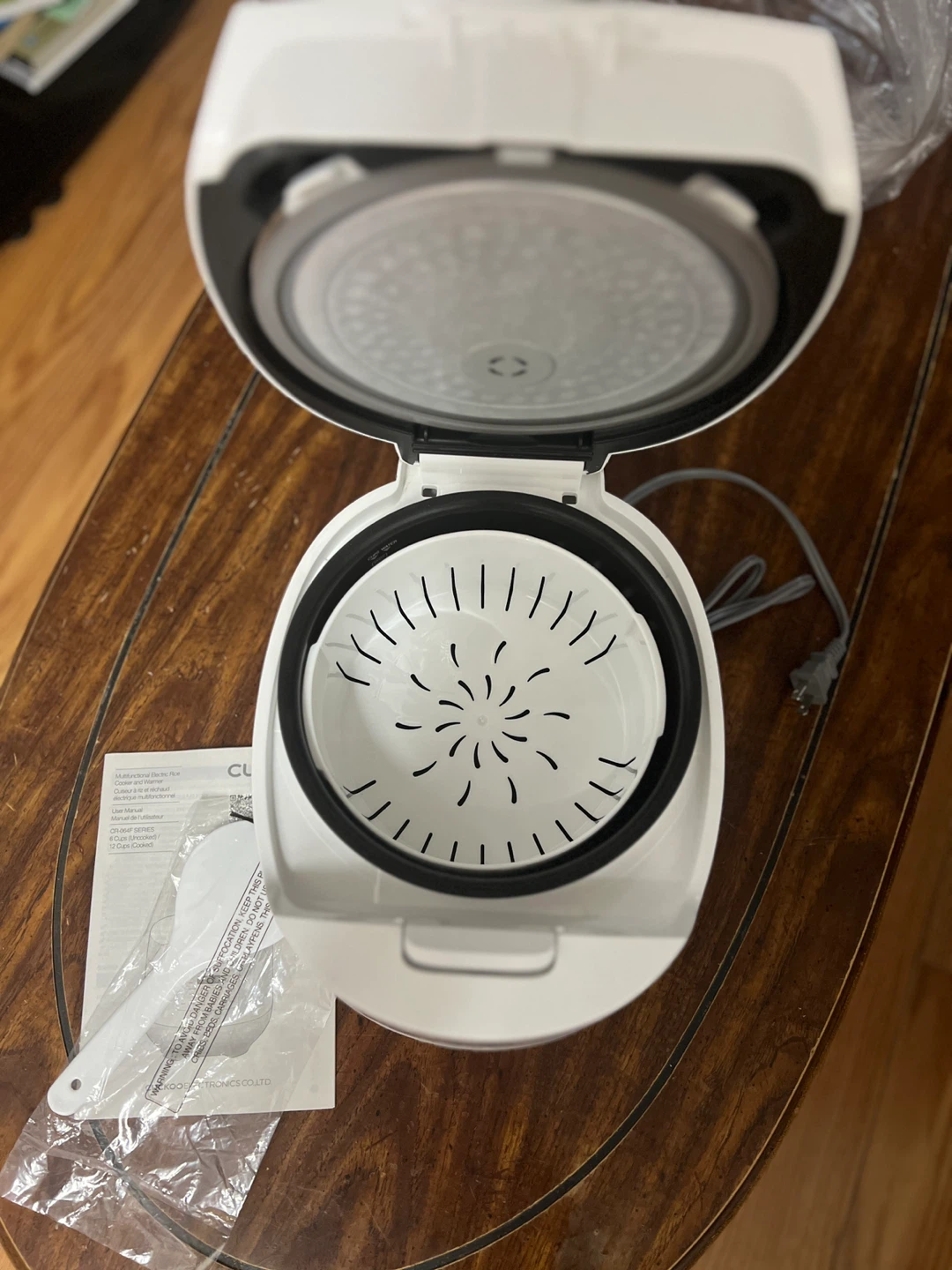 Cuckoo CR-064F Electric Rice Cooker - 6 Cups - photo 3