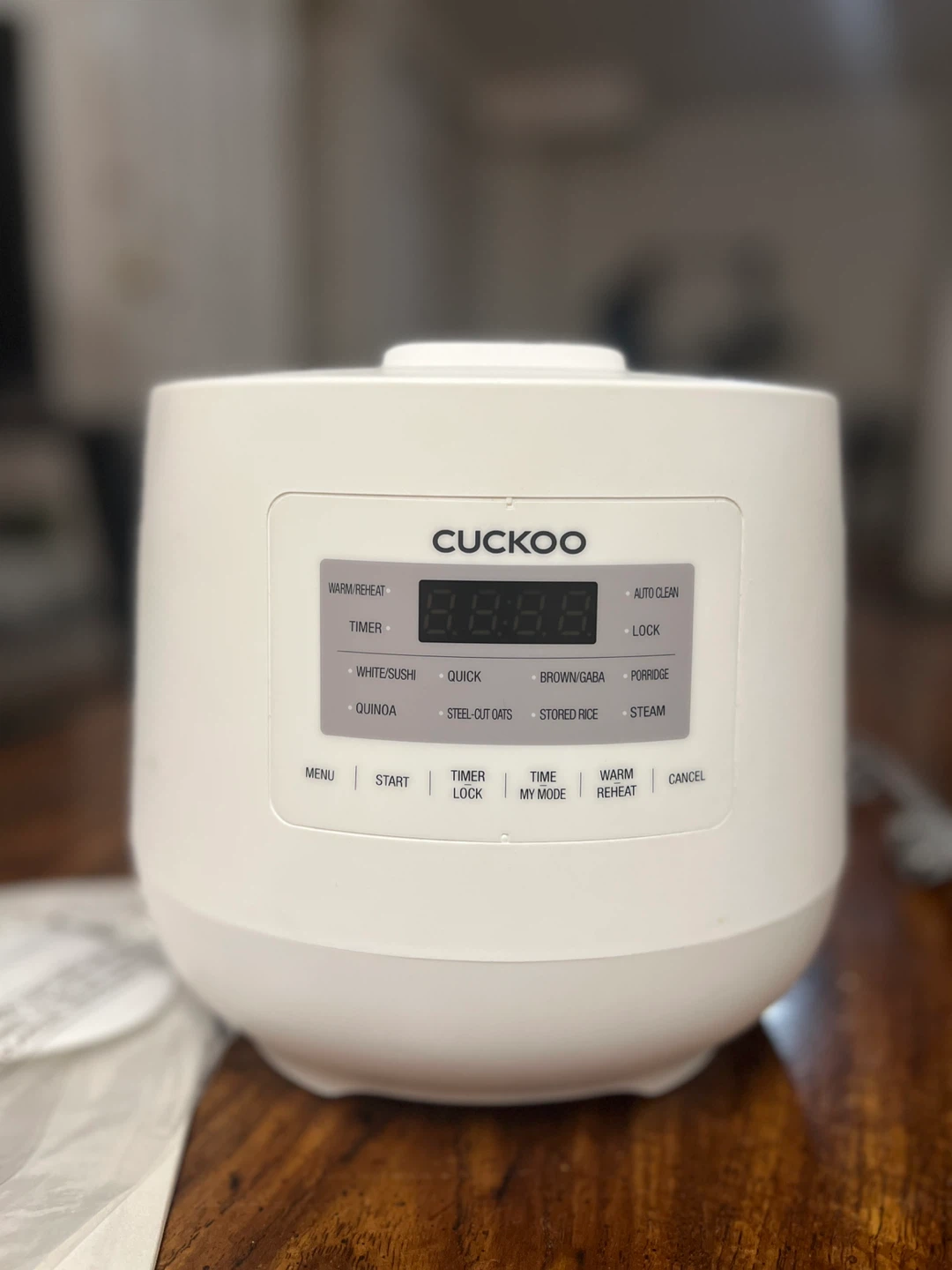 Cuckoo CR-064F Electric Rice Cooker - 6 Cups