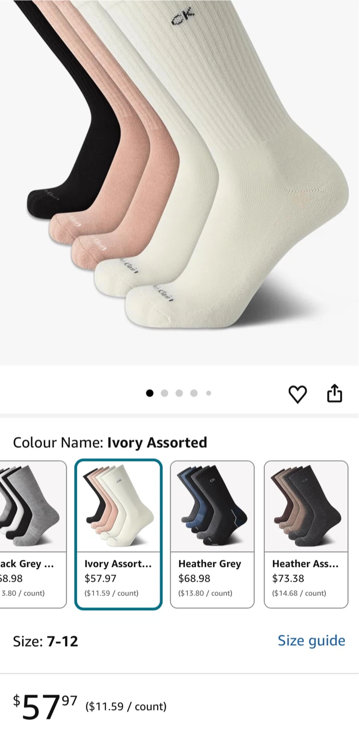 Calvin Klein Cushion Crew Socks - photo 5