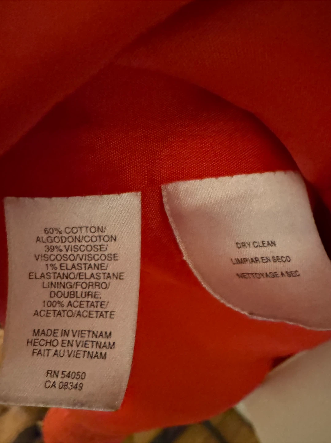 Jones New York Red Textured Blazer - Cotton & Viscose Blend - photo 5