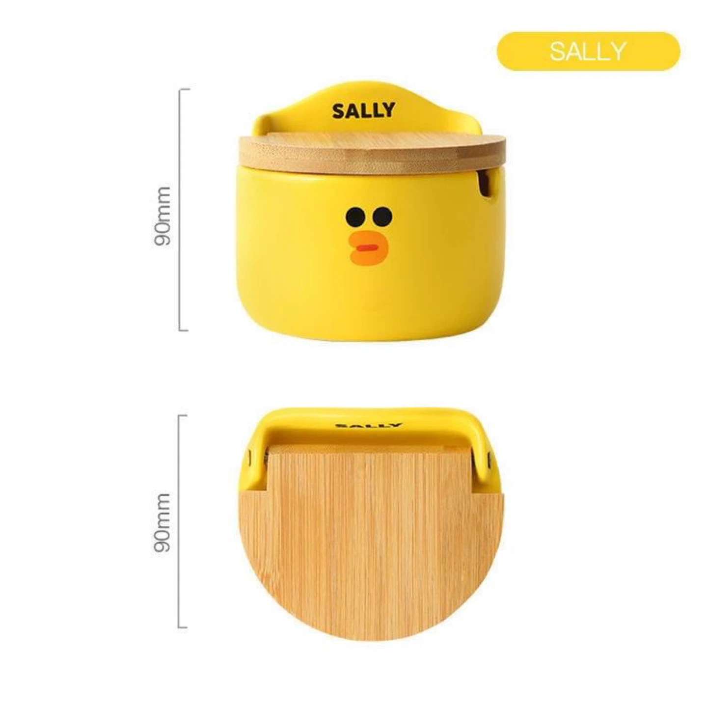 Line Friends Cony Ceramic Seasoning Jar - 90mm - photo 2