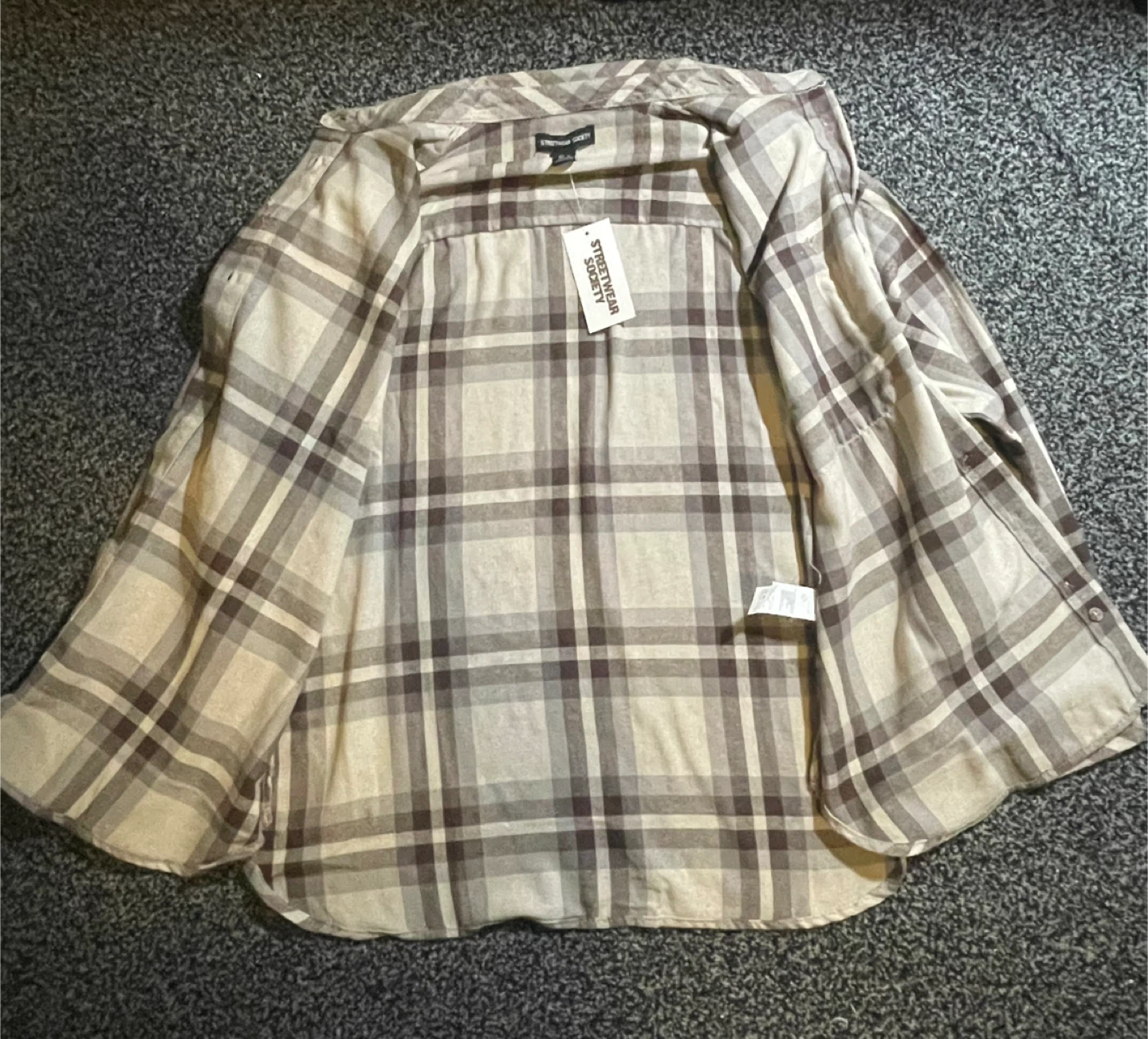 Streetwear Society Plaid Flannel Shirt - photo 2