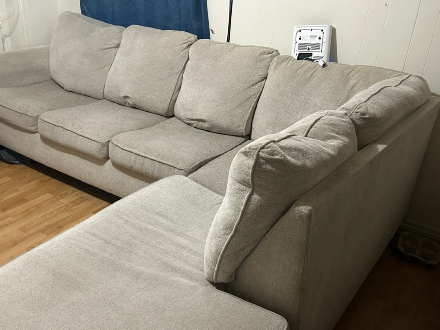 Sofa Beige Fore Free You Can Take It Today