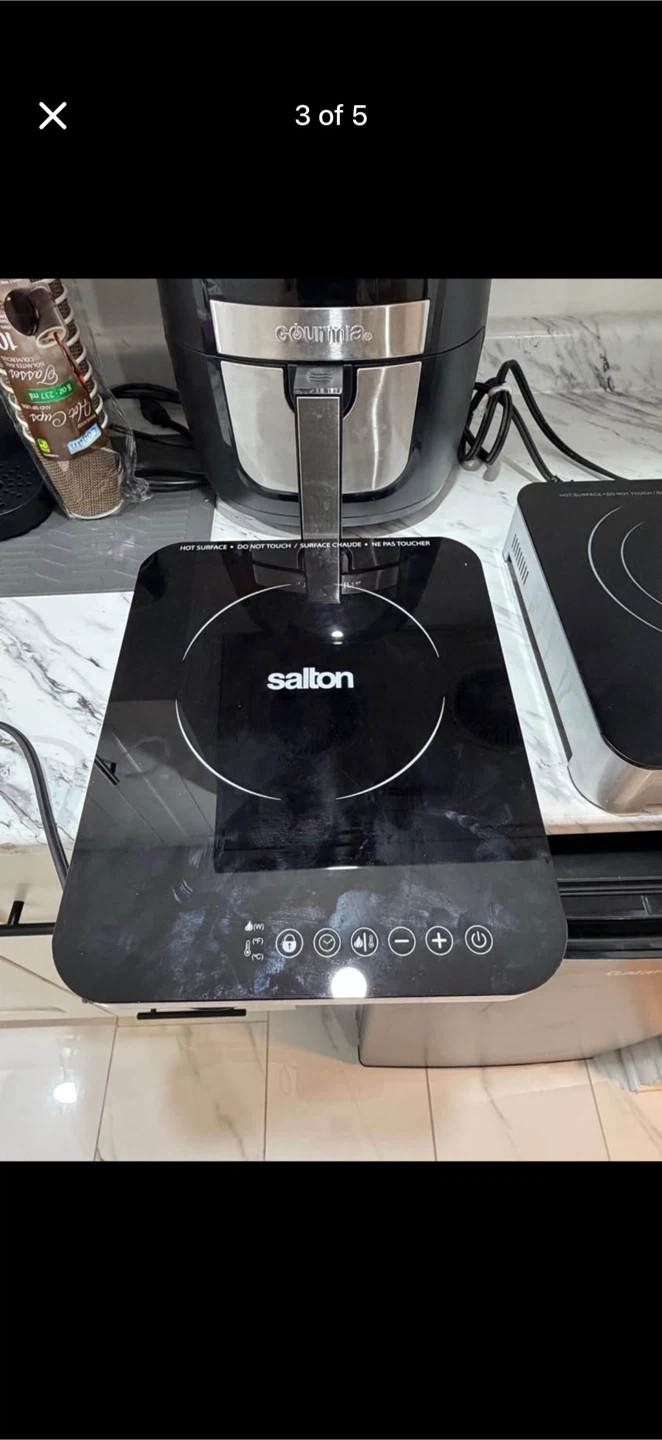 Salton Portable Induction Cooktop - photo 3