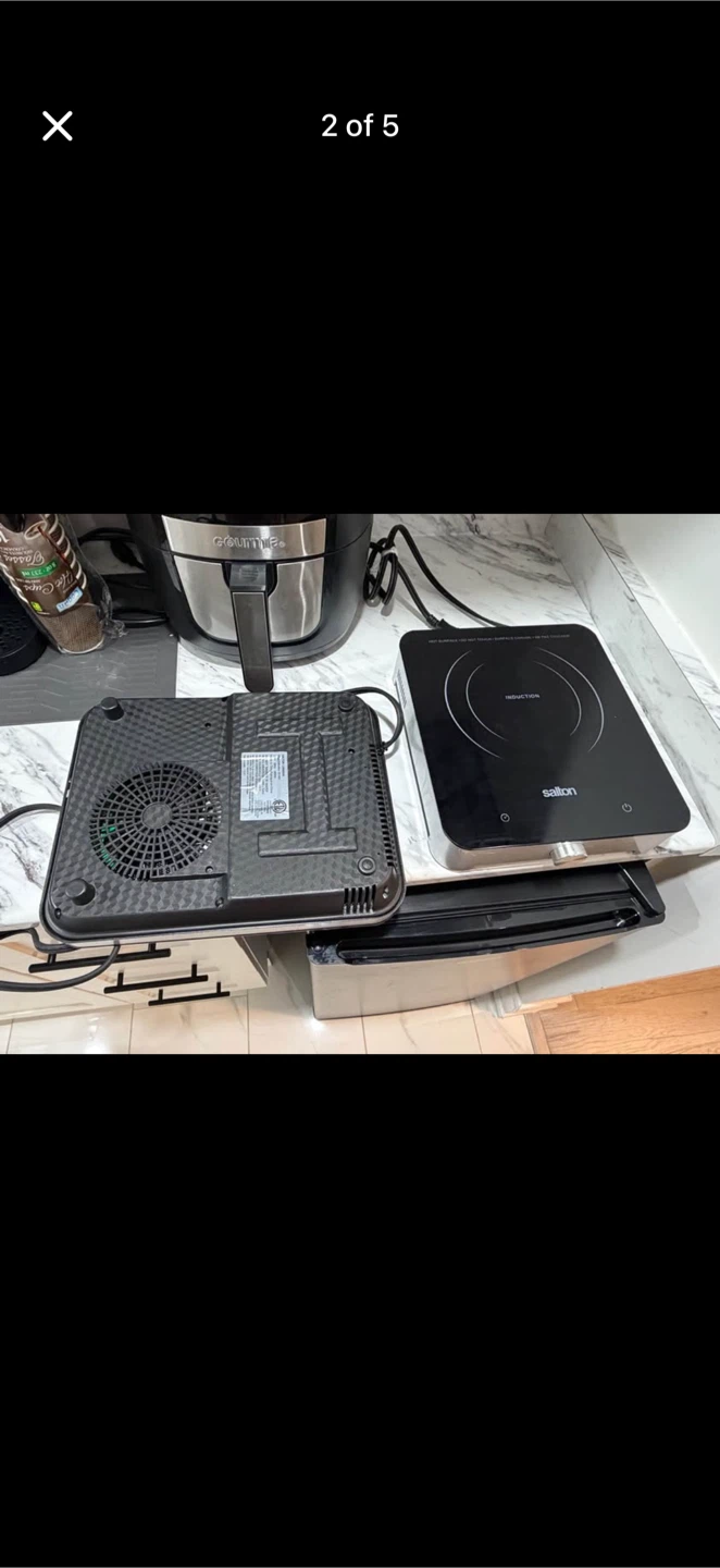 Salton Portable Induction Cooktop - photo 2