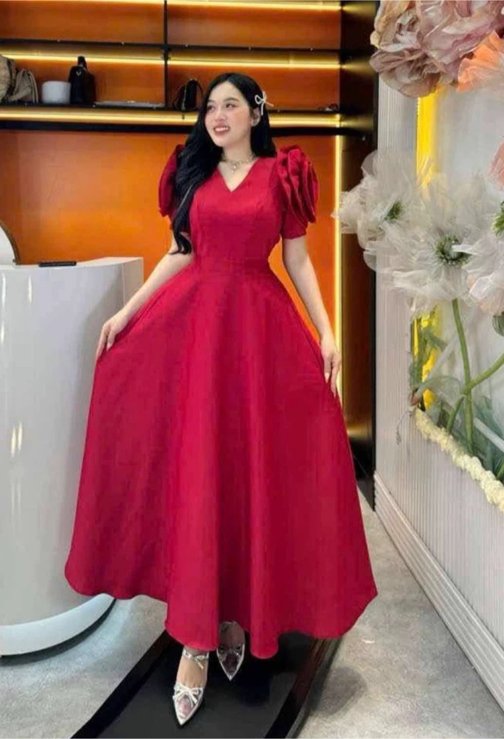 Brand new lovely red dress for any occasion