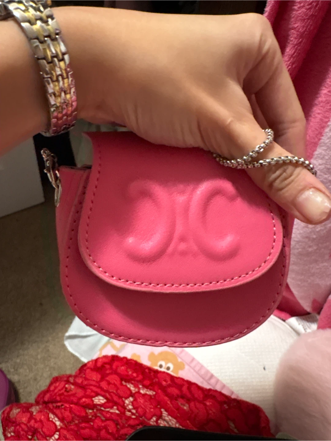 Celine Nano Camera Bag Pink