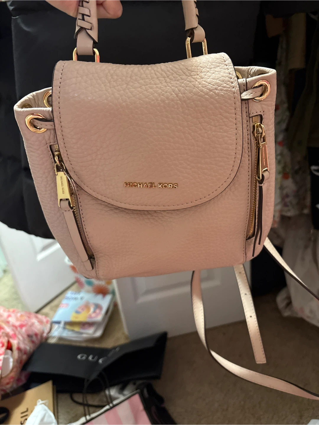 Michael Kors Convertible Backpack Purse