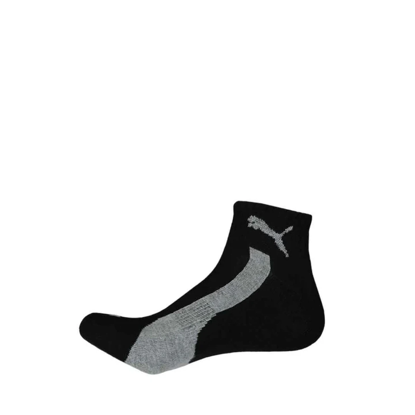 Puma Black/Grey Ankle Socks (Size 10-13) - photo 3