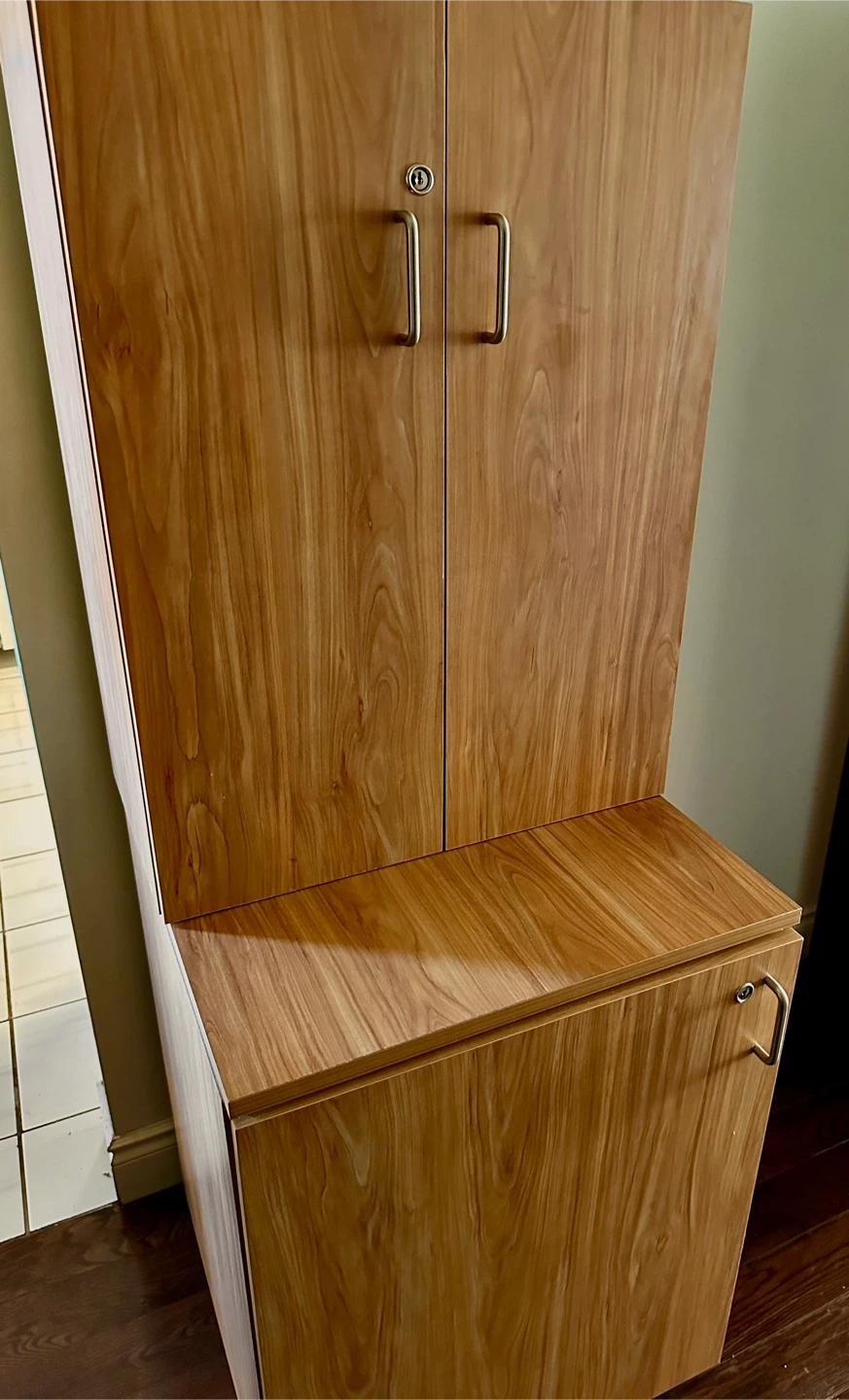 Wooden Storage Cabinet