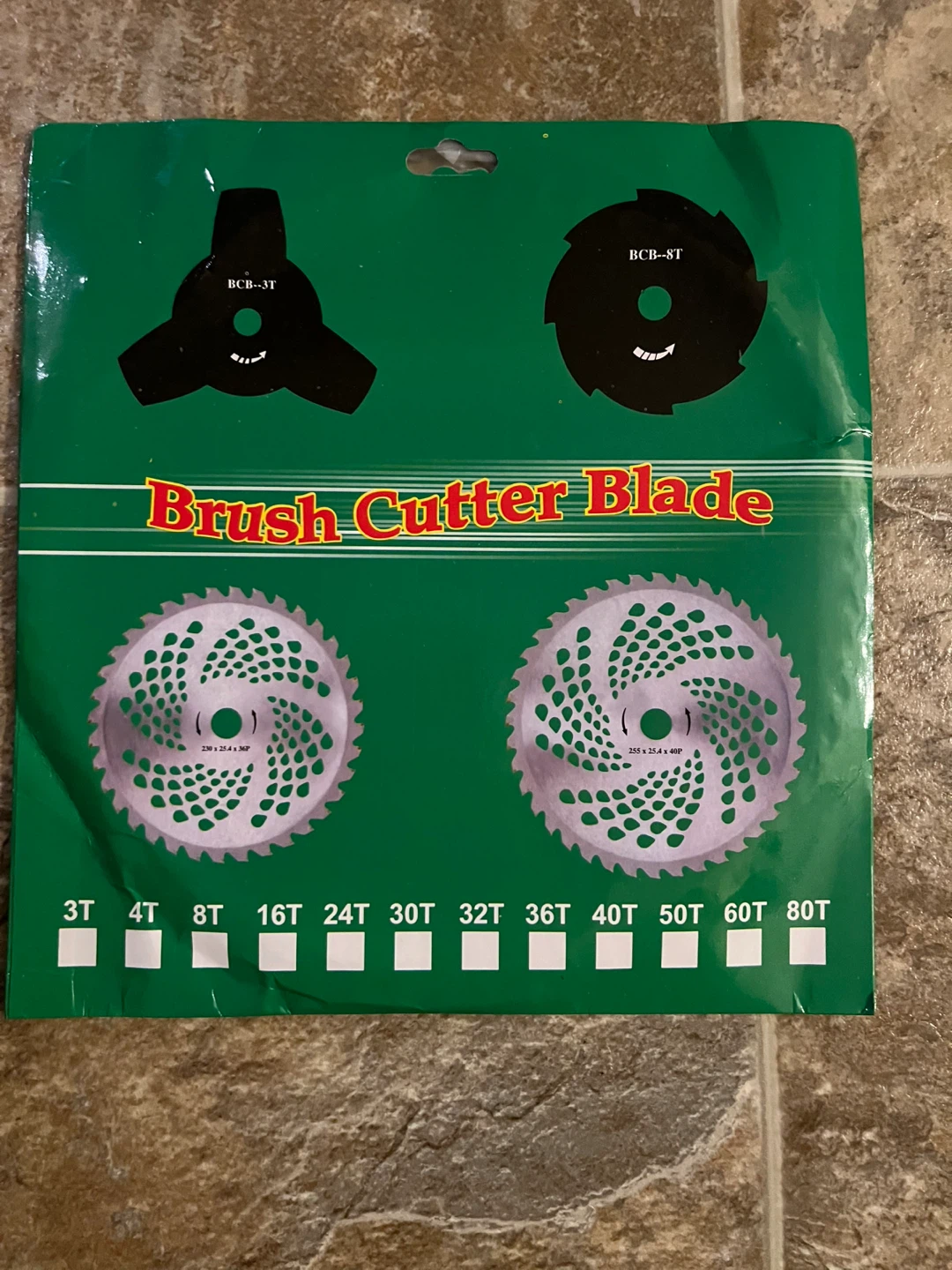 Brush Cutter Blade Set
