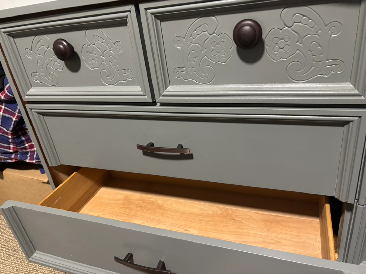 Grey Dresser with Drawers - photo 3