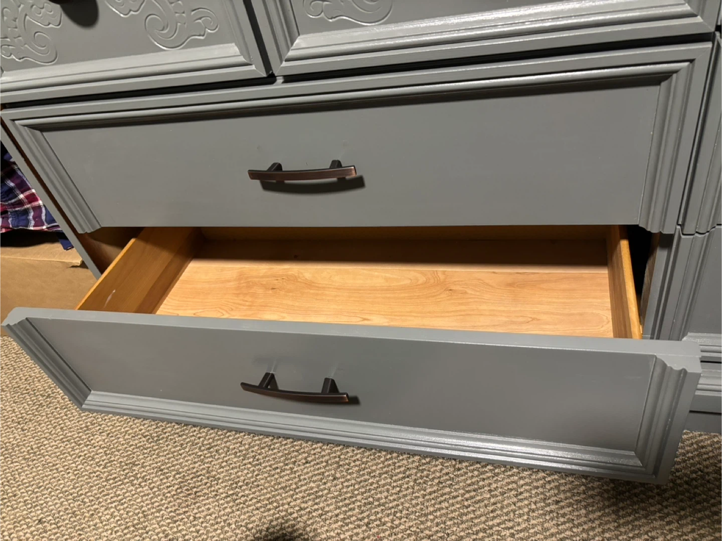 Grey Dresser with Drawers - photo 4