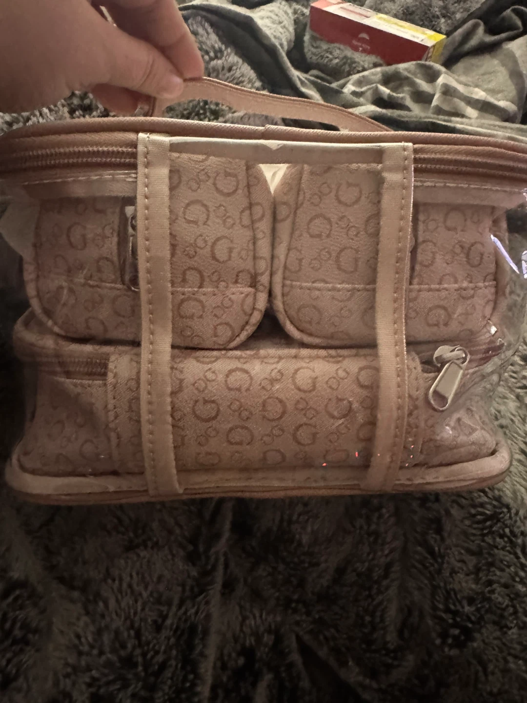 Guess Clear Cosmetic Bag 4 pieces - photo 4
