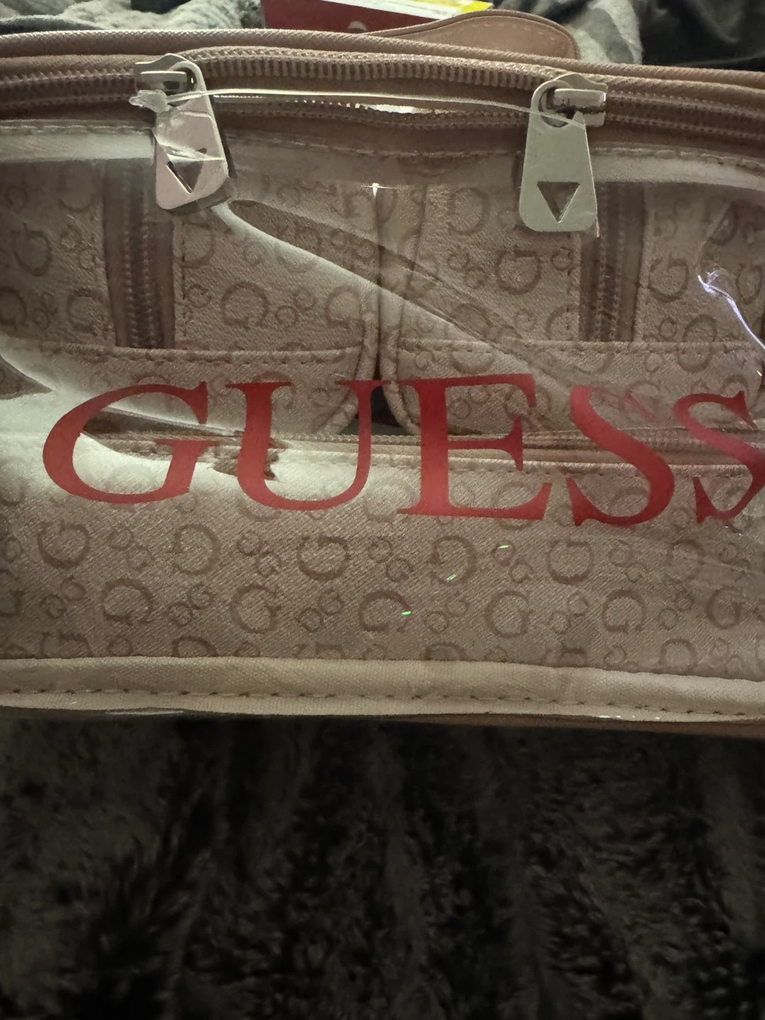Guess Clear Cosmetic Bag 4 pieces - photo 2