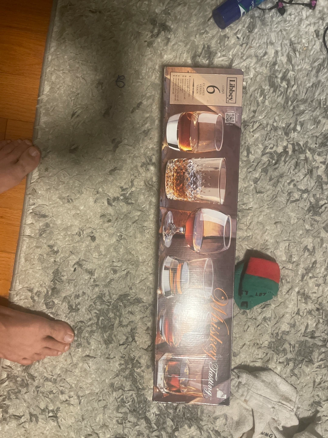 Libbey Whiskey Tasting 6-Piece Glass Set