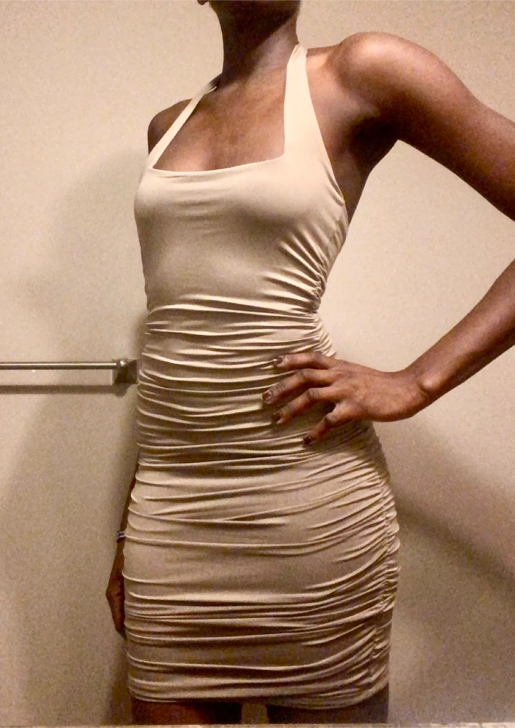 Wet Seal Ruched Mini Dress - Size S - photo 4