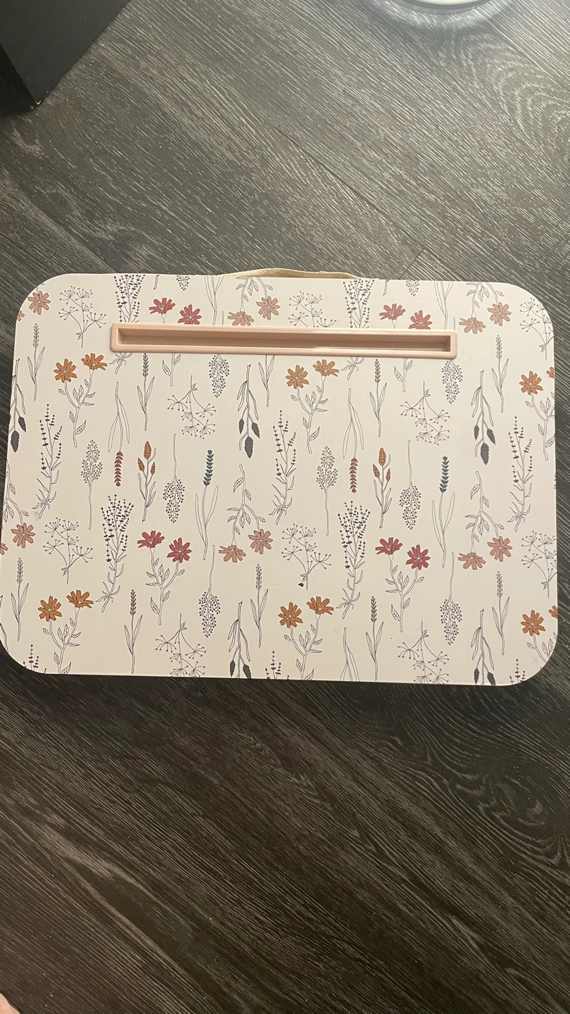 Floral Pink Lap Desk