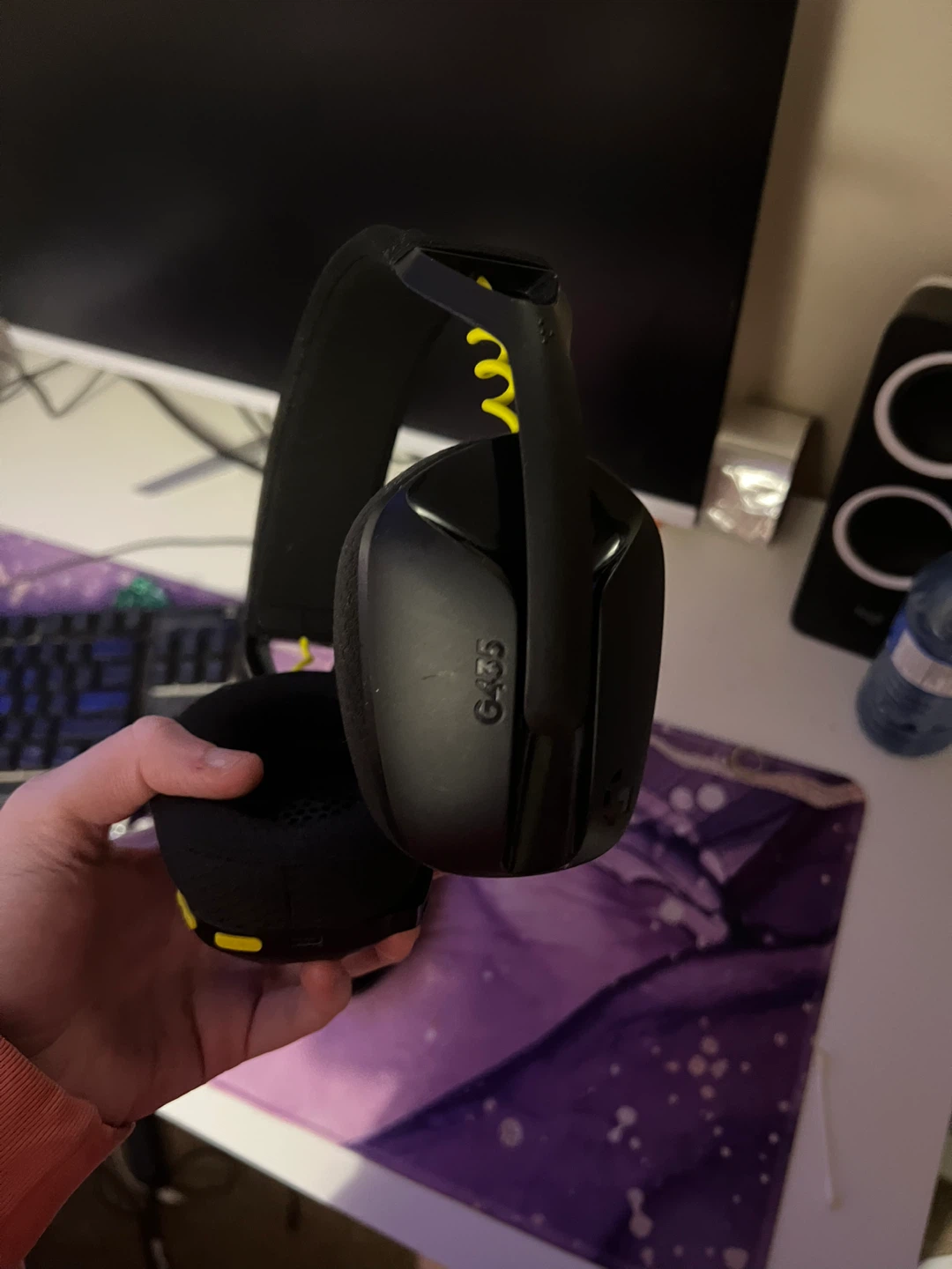 Logitech G435 Black & Yellow Headset