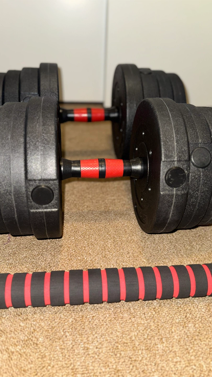 30kg Adjustable Dumbbell Set total (66lb) - photo 4