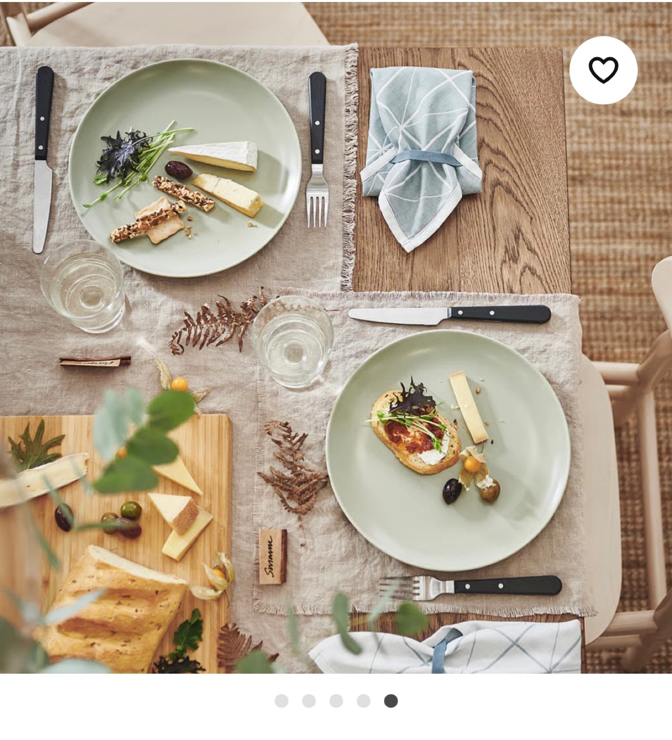 IKEA Dinner Plate - Sage Green